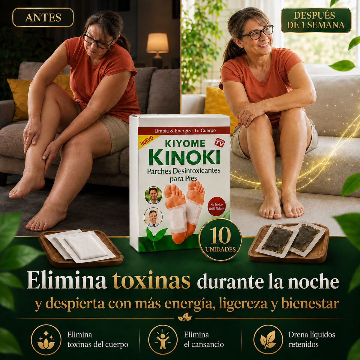 Parches desintoxicantes